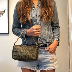 SOLD ON M! Auth Louis Vuitton Graffiti Pochette!!